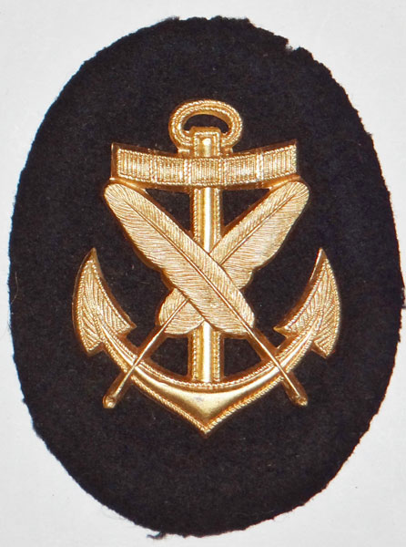 DRESS Kriegsmarine NCO "Clerical" Career Sleeve Insignia