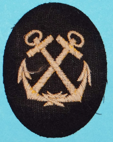 Kriegsmarine NCO Helmsman/Coxswain Career Sleeve Insignia