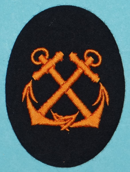 Kriegsmarine NCO Helmsman/Coxswain Career Sleeve Insignia