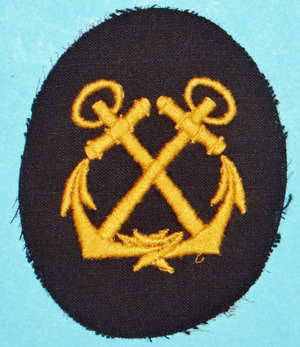 Kriegsmarine NCO Helmsman/Coxswain Career Sleeve Insignia