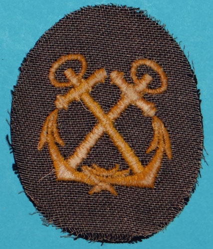 Kriegsmarine NCO Helmsman/Coxswain Career Sleeve Insignia