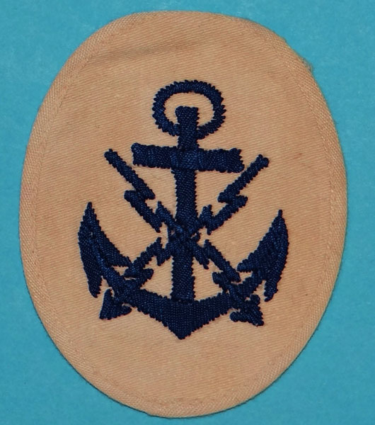 Kriegsmarine NCO Teletypist Career Sleeve Insignia