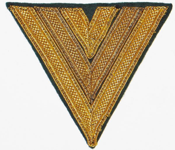 Coast Artillery Kriegsmarine Stabsgefreiter Sleeve Rank Coast Artillery Kriegsmarine Stabsgefreiter Sleeve Rank