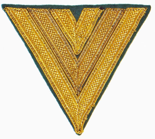Coast Artillery Kriegsmarine Stabsgefreiter Sleeve Rank