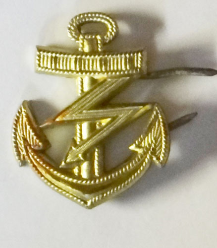 Kriegsmarine NCO Shoulder Board Insignia for Radio Operator Career