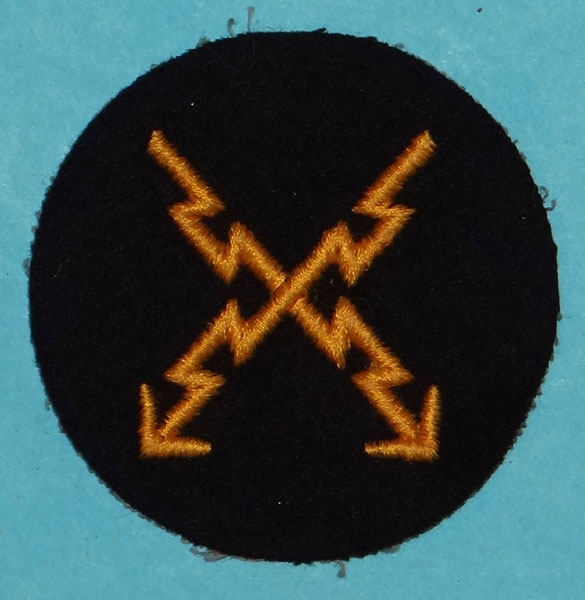 Kriegsmarine Enlisted Teletypist Career Sleeve Insignia Kriegsmarine Enlisted Teletypist Career Sleeve Insignia