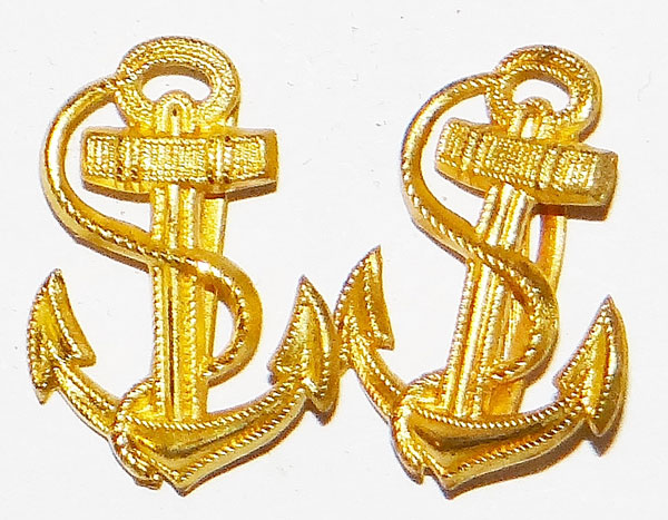 Kriegsmarine Bootsmannsmaat Career Shoulder Board Insignia