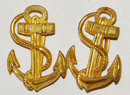 Kriegsmarine Bootsmannsmaat Career Shoulder Board Insignia