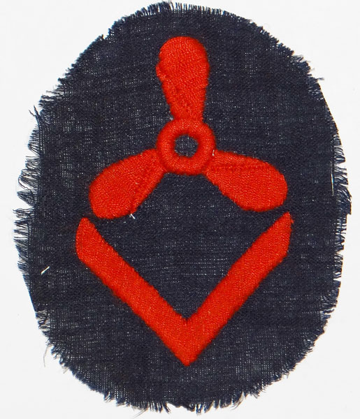 Kriegsmarine Enlisted Engine Personnel Career Sleeve Insignia