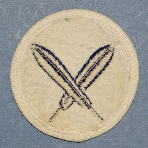 Kriegsmarine Enlisted Clerical Career Sleeve Insignia