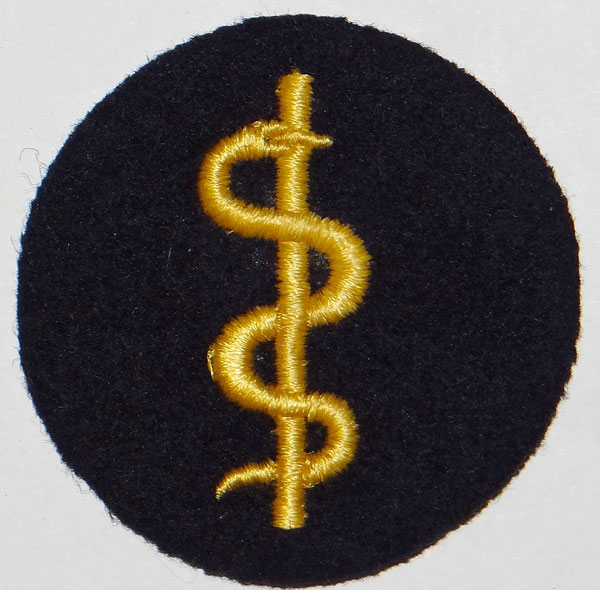 Kriegsmarine Enlisted Medical Career Sleeve Insignia Kriegsmarine Enlisted Medical Career Sleeve Insignia