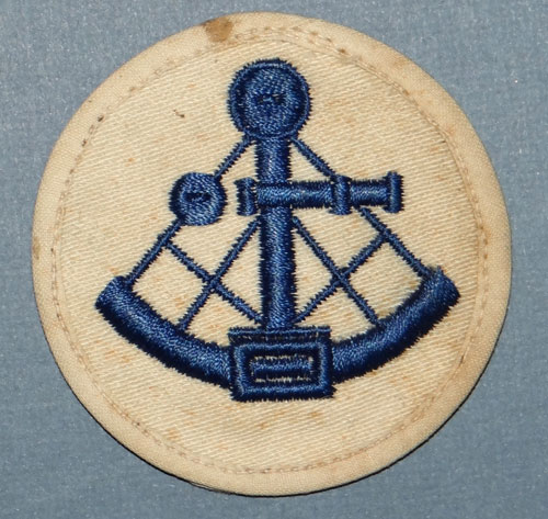 Kriegsmarine Enlisted Navigating Helmsman/Coxswain Career Sleeve Insignia