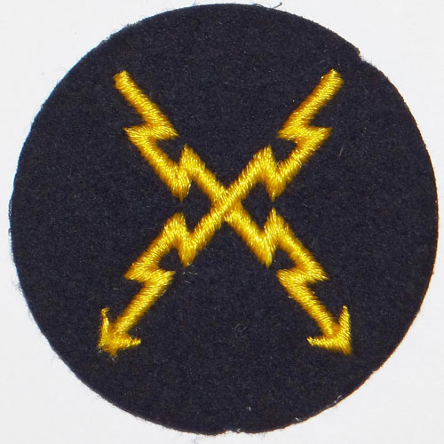 Kriegsmarine Enlisted Aircraft Warning Service Career Sleeve Insignia