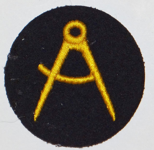 Kriegsmarine Enlisted Carpenter Career Sleeve Insignia