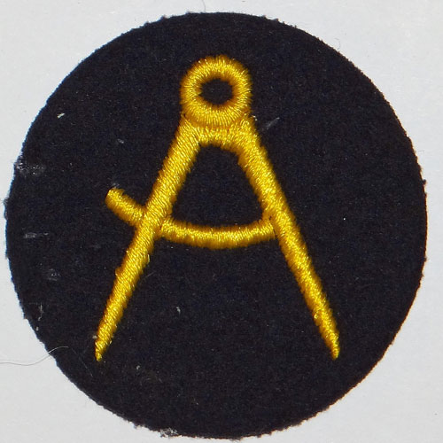 Kriegsmarine Enlisted Carpenter Career Sleeve Insignia