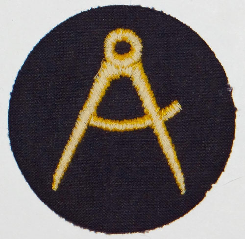 Kriegsmarine Enlisted Carpenter Career Sleeve Insignia