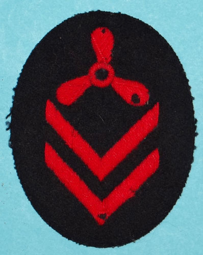 Kriegsmarine Technical Search Light Coarse Coastal Specialist Sleeve Badge