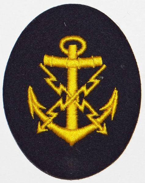 Kriegsmarine NCO Teletypist Career Sleeve Insignia Kriegsmarine NCO Teletypist Career Sleeve Insignia