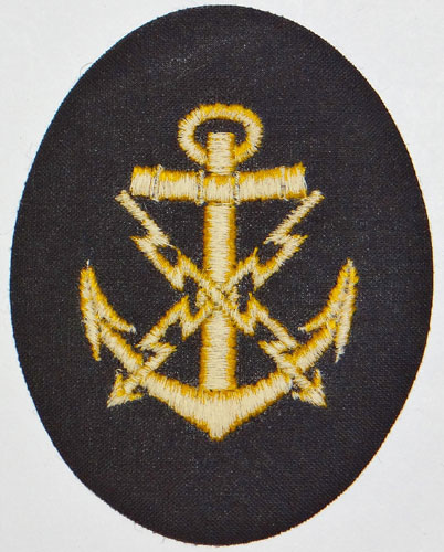 Kriegsmarine NCO Teletypist Career Sleeve Insignia