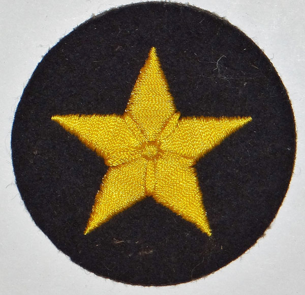 Kriegsmarine Gun Chief of Heavy Artillery Specialist Sleeve Insignia