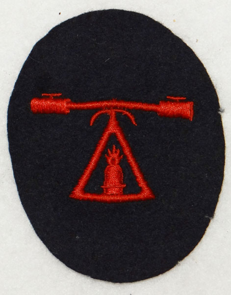 Kriegsmarine Range Finder Operator Specialist Sleeve Insignia