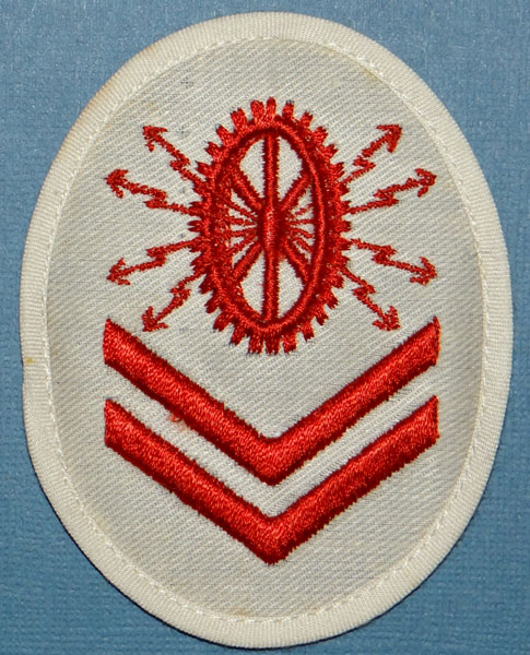Kriegsmarine Electric Technics Grade II Specialist Sleeve Insignia Kriegsmarine Electric Technics Grade II Specialist Sleeve Insignia