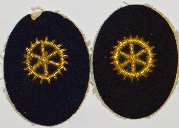 Officers Kriegsmarine Cuff Insignia for Engineering