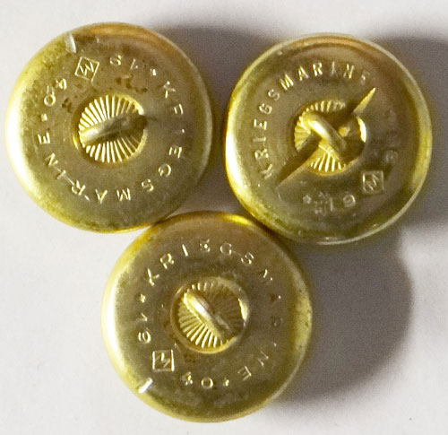 Kriegsmarine Buttons