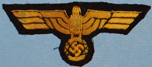 Kriegsmarine Officer & NCO Breast Eagle