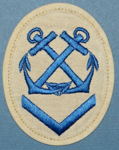 Kriegsmarine NCO Helmsman/Coxswain Career Sleeve Insignia