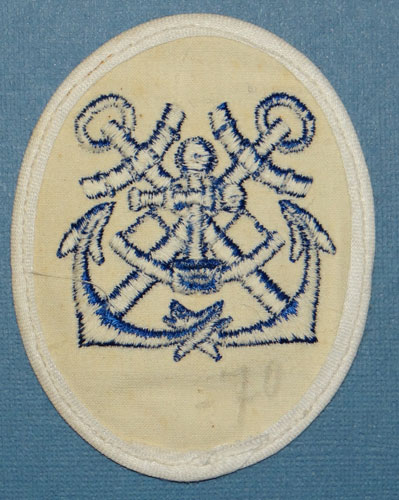 Kriegsmarine NCO Navigating Helmsman Career Sleeve Insignia