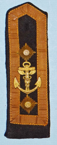 Kriegsmarine Administrative Career Oberfeldwebel Shoulder Board