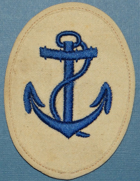 Kriegsmarine NCO Boatswain’s Career Sleeve Insignia Kriegsmarine NCO Boatswain’s Career Sleeve Insignia
