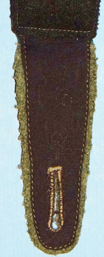 Kriegsmarine Coastal Artillery Enlisted Shoulder Board