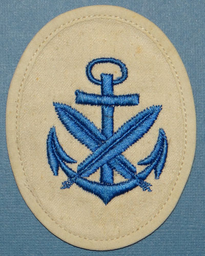 Kriegsmarine NCO Clerical Career Sleeve Insignia