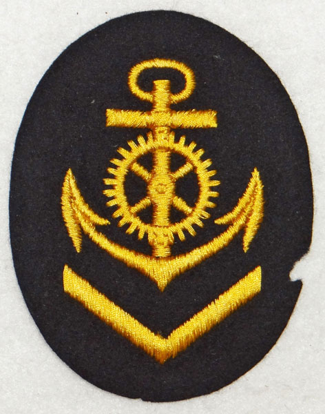 Kriegsmarine NCO Engine Personnel Career Sleeve Insignia