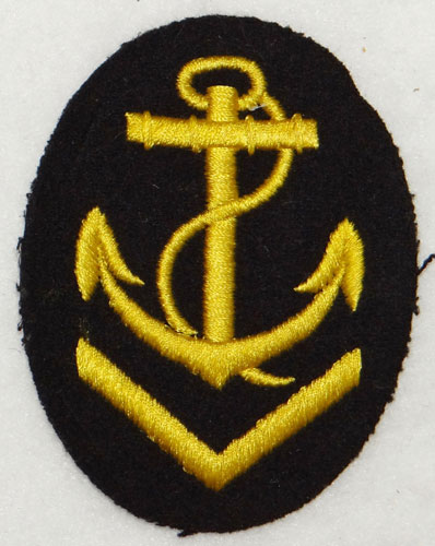 Kriegsmarine NCO Boatswain’s Career Sleeve Insignia