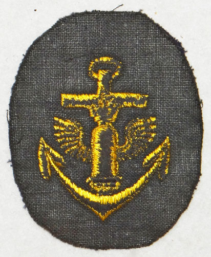 Kriegsmarine NCO Coastal Artillery Career Sleeve Insignia