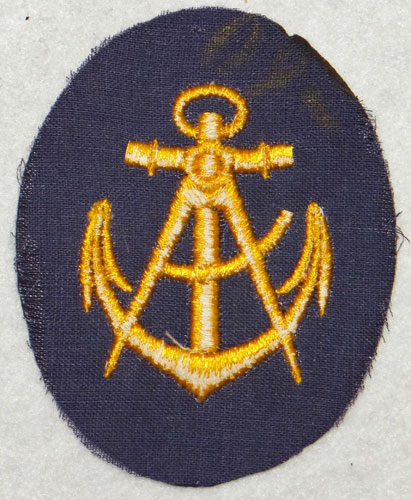 Kriegsmarine NCO Carpenter Career Sleeve Insignia