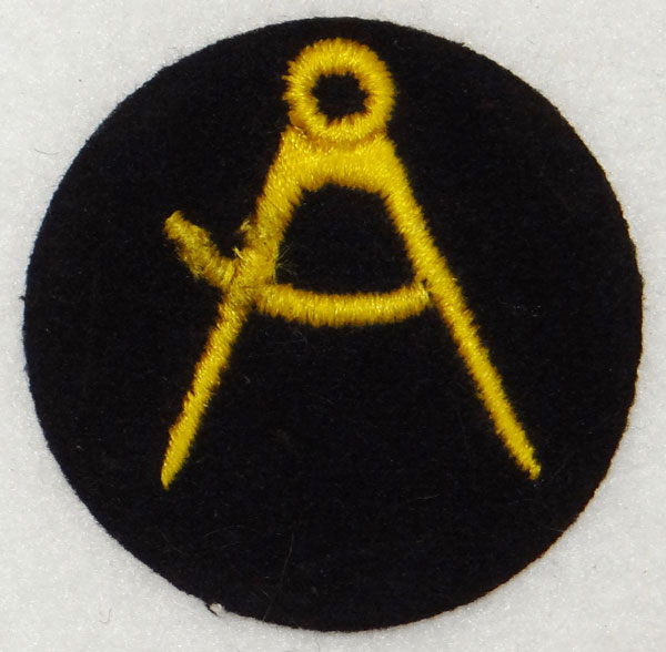 Kriegsmarine Enlisted Carpenter Career Sleeve Insignia