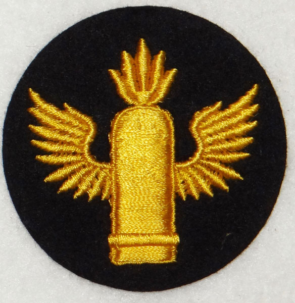 Kriegsmarine Enlisted Naval Artillery Career Sleeve Insignia