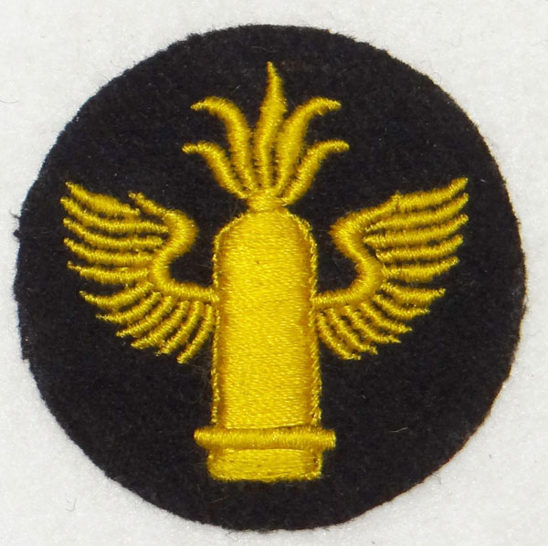 Kriegsmarine Enlisted Naval Artillery Career Sleeve Insignia