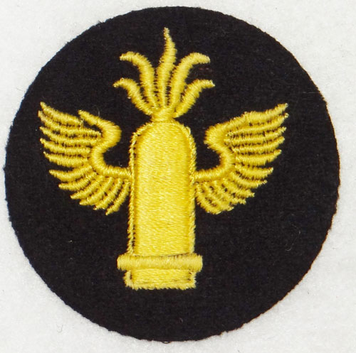 Kriegsmarine Enlisted Naval Artillery Career Sleeve Insignia