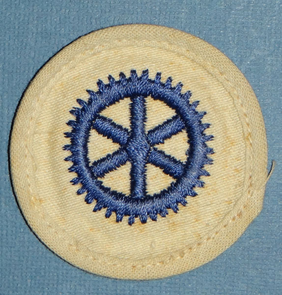 Kriegsmarine Enlisted Engine Personnel Career Sleeve Insignia Kriegsmarine Enlisted Engine Personnel Career Sleeve Insignia