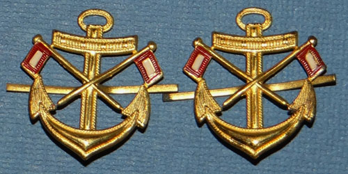 Kriegsmaine NCO Signal Career Shoulder Board Insignias