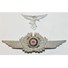 Luftwaffe NCO/EM Visor Hat Insignia SET with 1st Model Eagle