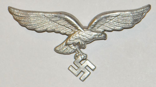Luftwaffe NCO/EM Visor Hat Insignia SET with 2nd Pattern Eagle