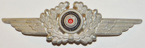 Luftwaffe NCO/EM Visor Hat Insignia SET with 2nd Pattern Eagle