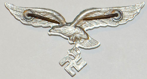 Luftwaffe NCO/EM Visor Hat Insignia SET with 2nd Pattern Eagle