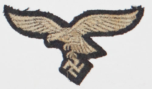 Luftwaffe 2nd Pattern NCO/EM Metal Visor Hat Eagle